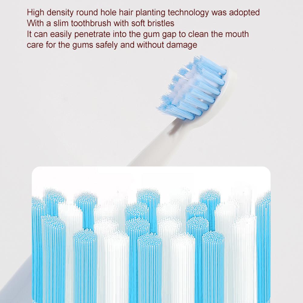 Portable Sonic Electric Toothbrush for Adults IPX7 Waterproof Toothbrushes High Frequency Health Oral Care Compact Travel Design