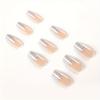 1 коробка накладных ногтей с клеем для ногтей искусственные квадратные головки накладные акриловые типсы бесшовные ногти съемные накладные ногти