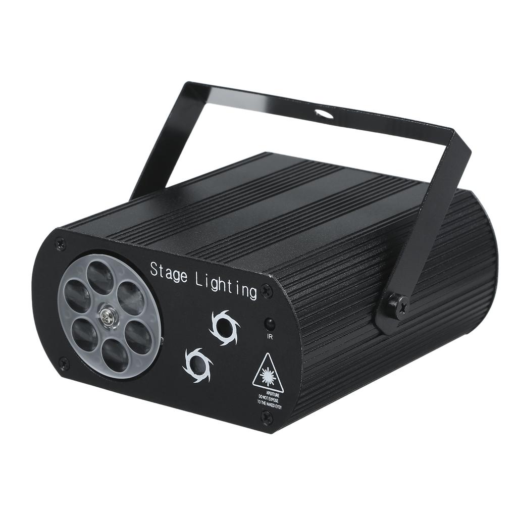 A C100-240 В 5 Вт 3 светодиода RGB Мини Водяная Волна Эффект Рябь Сценический Светильник Светильник Лампа