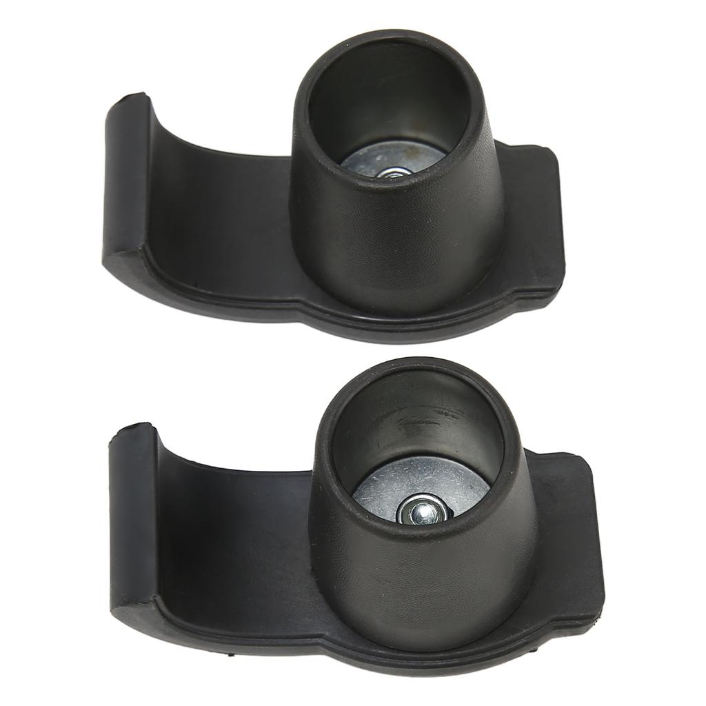 1 Pair Walker Ski Glides Rubber Safety Moving Prevent Slip Coaster Skis 33mm Outer Diameter