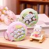 Multi-functional Music Notepad Keychain Bag Pendant Toy Key Ring Cartoon Notepad Pendant  Game