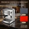 Non Slip Coffee Machine Mat Heat Resistant Bar Kitchen Draining Mat Silicone Placemat  Tea Mat