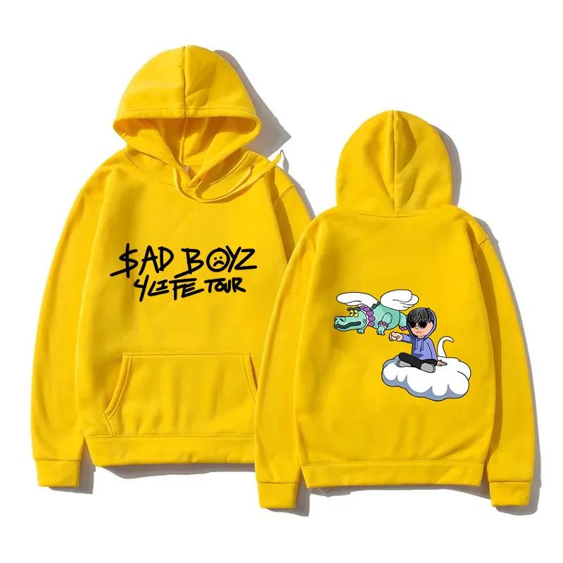 2024Player Corridos Tumbados толстовки Мужская мода Sadboyz с длинным рукавом толстовки Женские крутые повседневные Harajuku Streetwear пуловеры