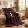 Sparta Prague Print Flannel Blanket Soft Warm Sofa Bed Throw Blanket For Home Office Bedroom