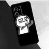 Чехол с мемом Troll Face для Xiaomi Redmi Note 14 10 11 12 13 15 Pro Plus Чехол для Redmi 15 14C 10C 12C 13C 15C