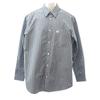 814715 46 Long Sleeve Shirt Blue Cotton Mens