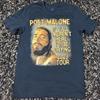 Post Malone Shirt Adult Sz S 2023 Tour I'd Be Crying Concert New Unisex T-Shirt