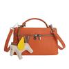 Niche design handbag, box bag, women's 2026 spring new textured light luxury versatile single-shoulder crossbody bag