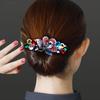 Trendy Flower Headwear Crystal For Girls Spring Clips Women Hair Clips Korean Barrettes Hairpins
