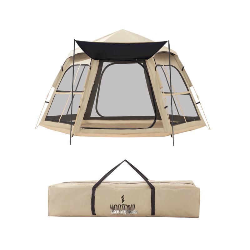 Hedawu Automatic Hexagonal Blackout Camping Tent