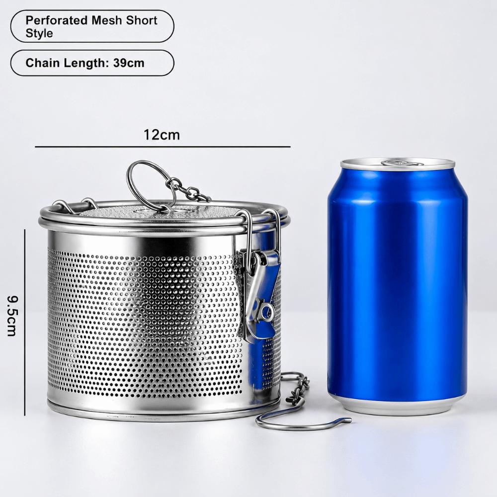 Мешочек для специй с мелкой сеткой, Ситечко для специй из нержавеющей стали, Китайское ситечко для соуса и супа, Кухонное