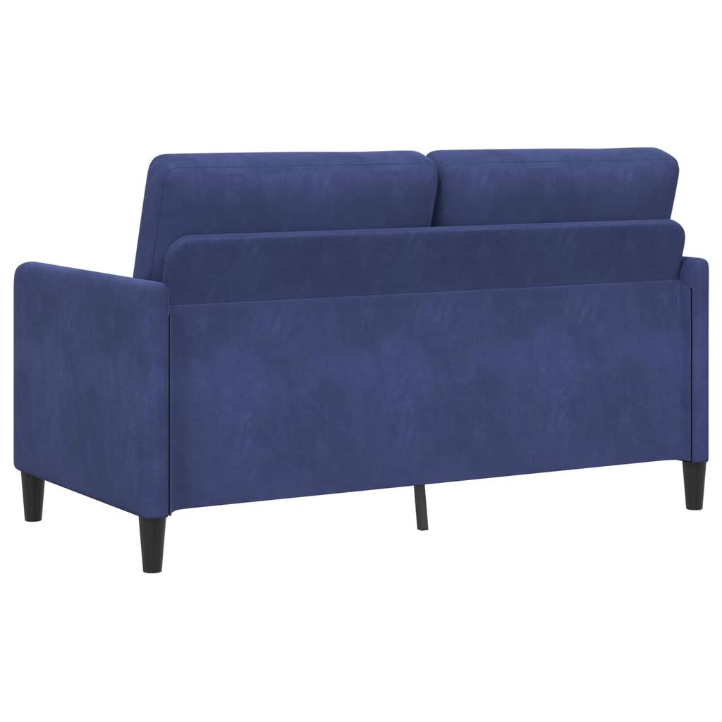 Sofa with Storage Space Police Blue 152 x 78 x 87 cm Polyester