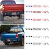 Car Sticker Bright Color Alphabet Shape Strong Adhesive Fade-Resistant Tailgate Sticker for TACOMA Decoration