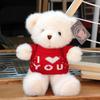 Cute Gift Bear Teddy Bear Doll Doll Plush Toy Grab Machine Doll Ground Marketing Promotion Event Gift