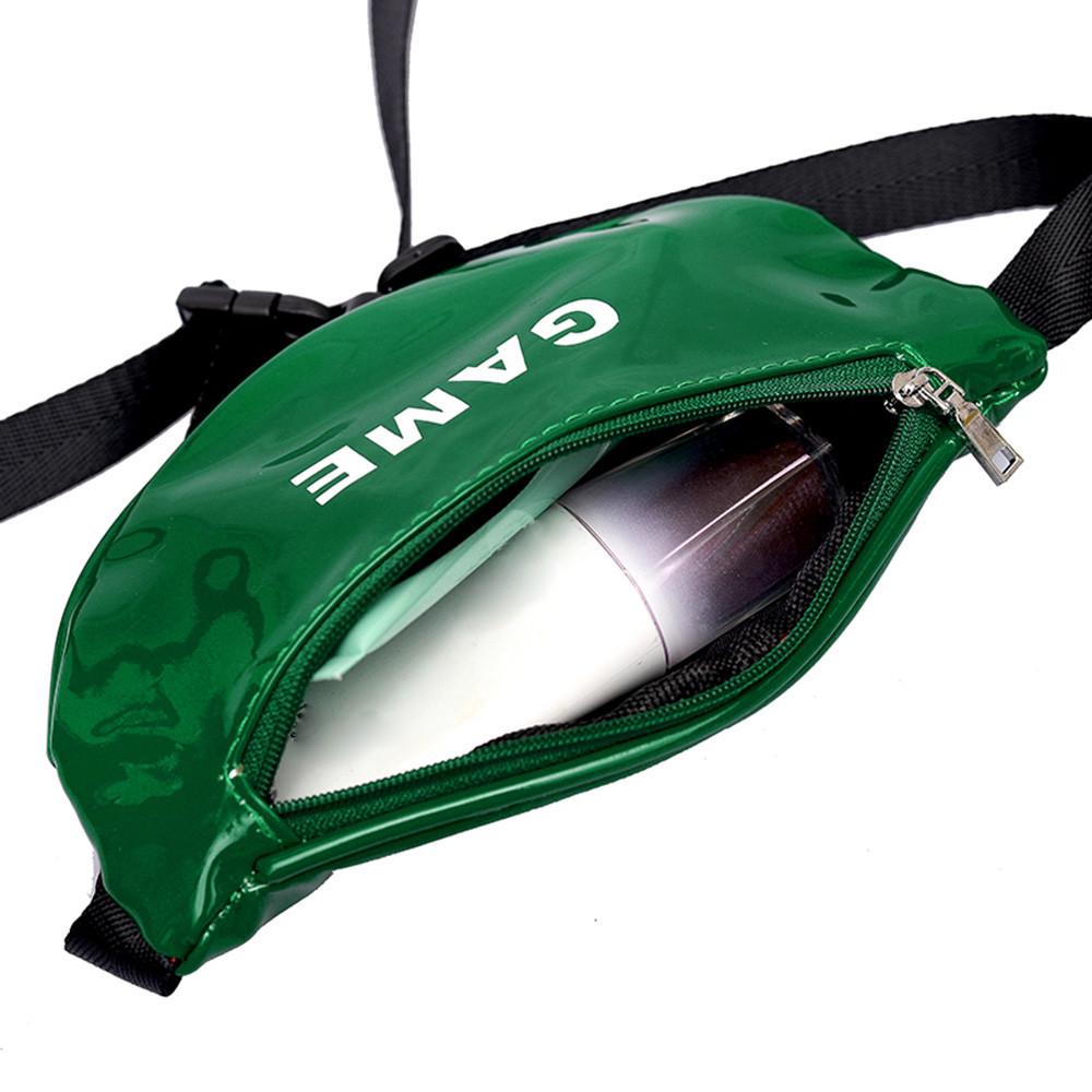 Студенческая уличная детская сумка через плечо для мальчиков и девочек с буквенным принтом, нагрудная сумка, сумка для телефона