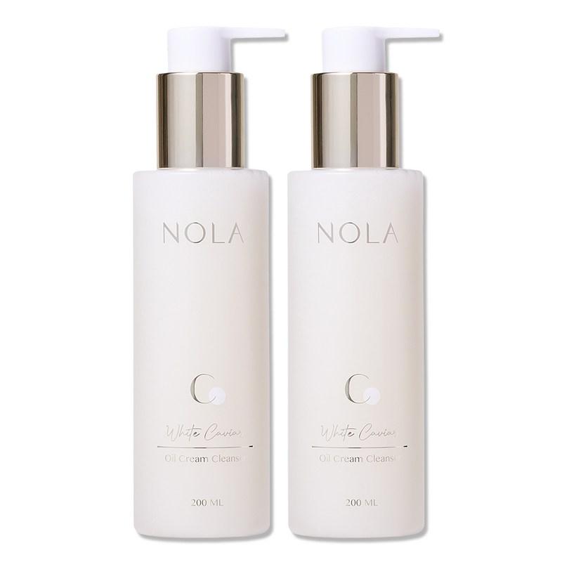 Крем-очищающее средство для лица Nora Caviar Oil Cream Cleansing All-in-One, 200 мл, 2 шт.