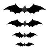 Halloween Bats Decorations Outdoor Indoor 3D Bat Stickers Horror Gothic Theme Paint-Safe Adhesive Waterproof Decals
