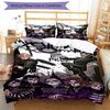 3pcs My Chemical Romance Bedding Set Duvet Cover Closure Includes 1 Duvet Cover & 2 Pillowcases, Soft and Comfortable for All Seasons.