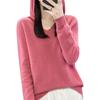 New Autumn and Winter Woolen Sweater Women's Knitted Hooded Sweatshirt Loose Base Layer