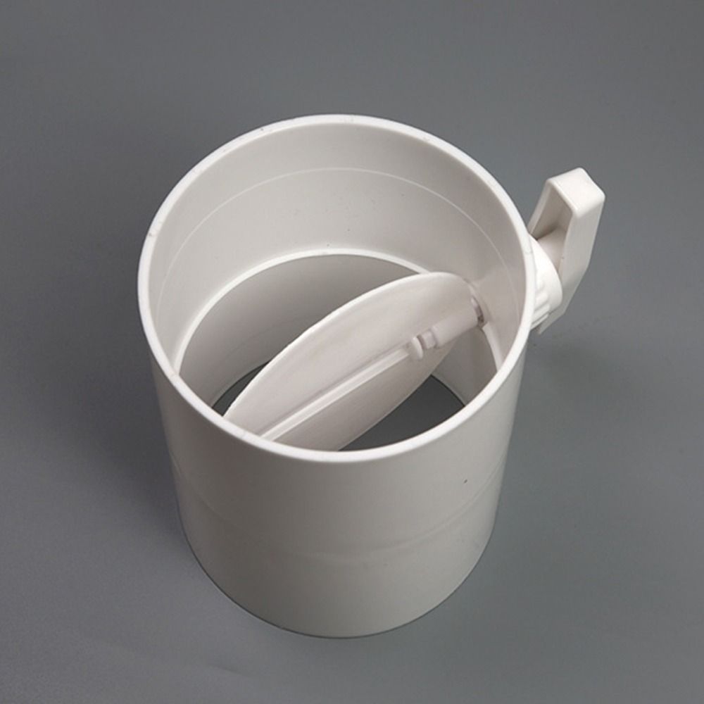 PVC Air Valve Round Pipe Air Volume Valve Portable Regulating Valve Ventilation