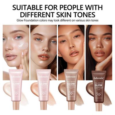 Легкая жидкая основа Natural Gloss, осветляющий, увлажняющий и стойкий консилер