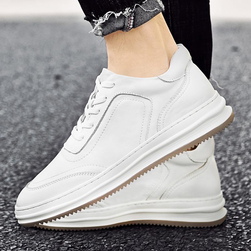 Высококачественные удобные мужские кроссовки на шнуровке, универсальная мужская повседневная обувь, обувь для скейтбординга ручной работы, мужские нескользящие новые мужские туфли