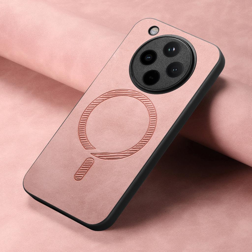 for Magsafe Leather Case for OPPO Find X8 Pro Matte Wireless Charging Protection Phone Cover for Find X8Pro X7 Ultra Shell