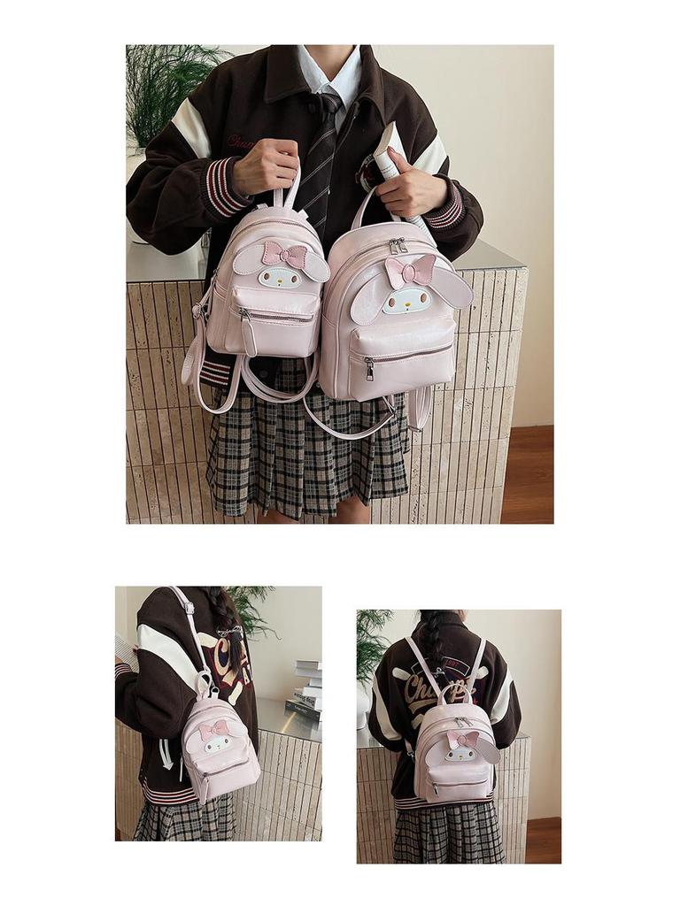 Multifunctional Cute Cartoon 2025 Crossbody Backpack & Handbag