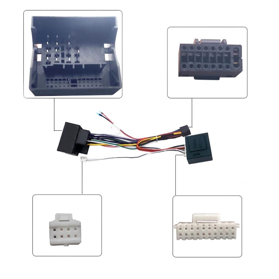 For Ford Focus Mondeo Stereo 16 Pin Android Power Wiring Harness Cable Adapter