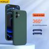 KEKLLE Чехол из жидкого силикона для iPhone 12