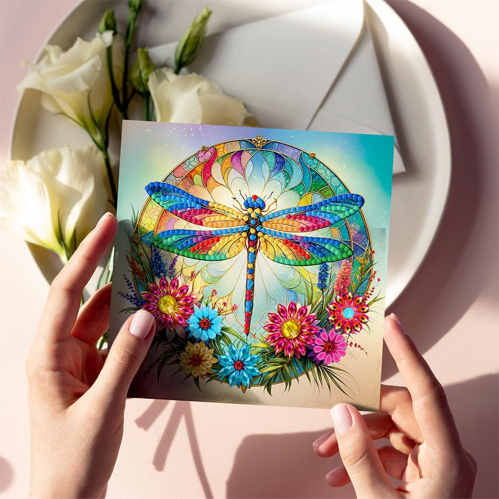12PCS DIY Animals Pattern Diamond Painting Greeting Card Set Diamond Art Greeting Cards for Birthdays Thanksgiving and Holidays