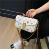 New Fashionable and High-end Contrasting Color Messenger Bag Portable Shoulder Messenger Trendy Women's Bag