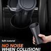 Car Accessories Trash Can with Lid Auto Dust Organizer Includes Garbage Bags Small Car Trash Bin Interior Rubbish Bag