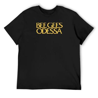 Bee Gees Одесса Футболка быстросохнущие летние топы одежда больших размеров мужские футболки с принтами хип-хоп