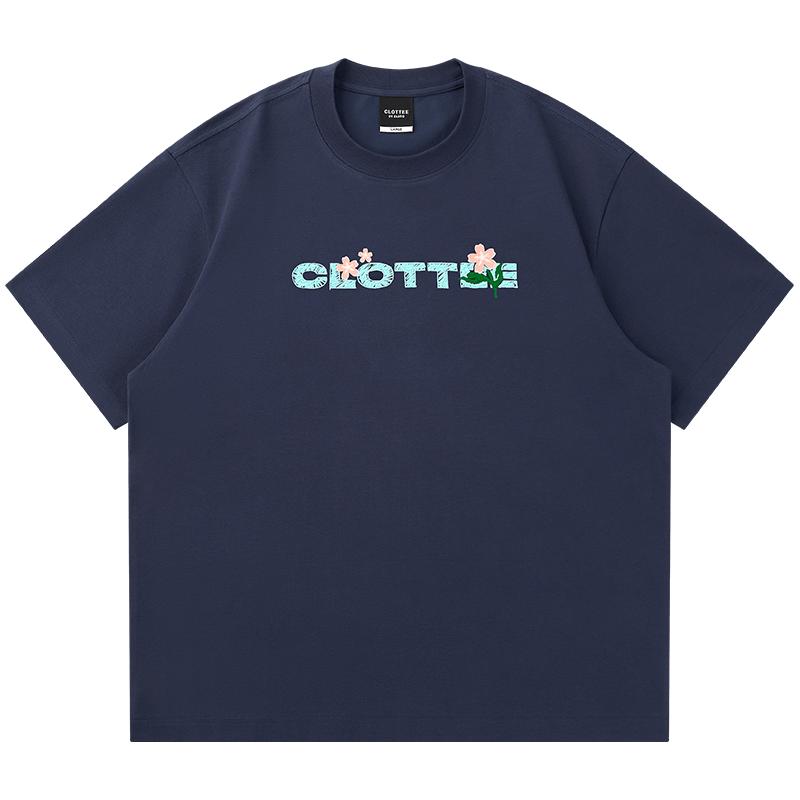 CLOT T Shirts Unisex Crew Neck Moderate Straight Fit CTTE25S11069