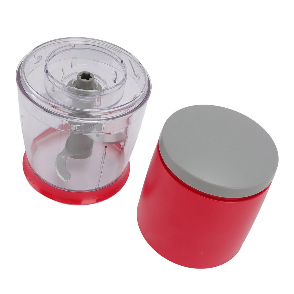 Electric Meat Grinder 400W All Copper Motor Stainless Steel 4 Leaves Small Mincer Food Processor