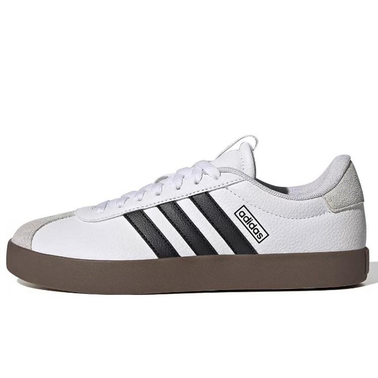 adidas Кеды Court Low top для скейтбординга Унисекс Коричневый Белый ID8797(Команда40-)