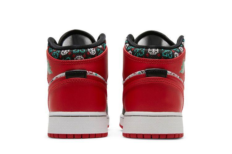 Jordan 1 Mid SE Ugly Christmas Sweater (GS)