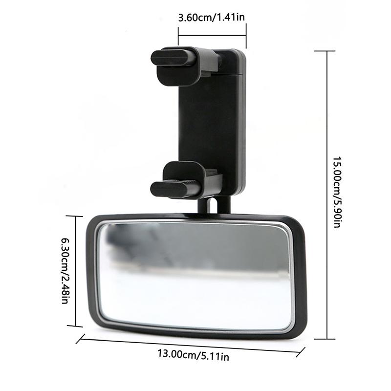 Car Baby Observing Mirror Wide Angle Curve Rearview Baby Mirror 360-Degree Rotation Safe Driving Car Auxiliary Mirror Interior Mirrors6