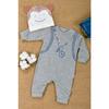 100% Cotton Little Scout Overalls With Hat And No Booties 0-9 Months