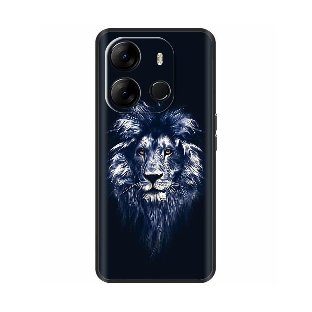 Для чехла Spark Go 2023 Мягкий черный силиконовый бампер-крышка Для Tecno Spark Go 2023 BF7n Чехол Capa Защитный чехол для мобильного телефона Etui