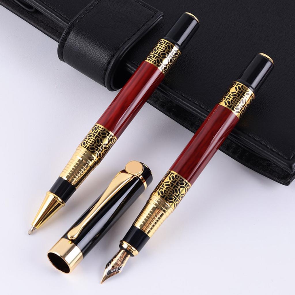 Metal Refillable Fountain Pen Ballpoint Pen Ball Pen Gift for Signature Executive Business Journaling Nice Designer Pens