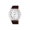 Коллекция Eco-Drive Часы с кварцевым механизмом на солнечных батареях Ремешок из натуральной кожи Мужские часы AW1211-12A