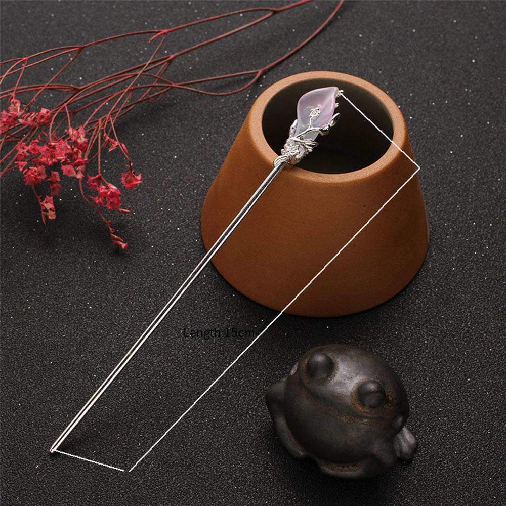 Винтажный китайский стиль, классические аксессуары Hanfu, палочки для волос, вилка для волос, палочки для еды, металлическая шпилька