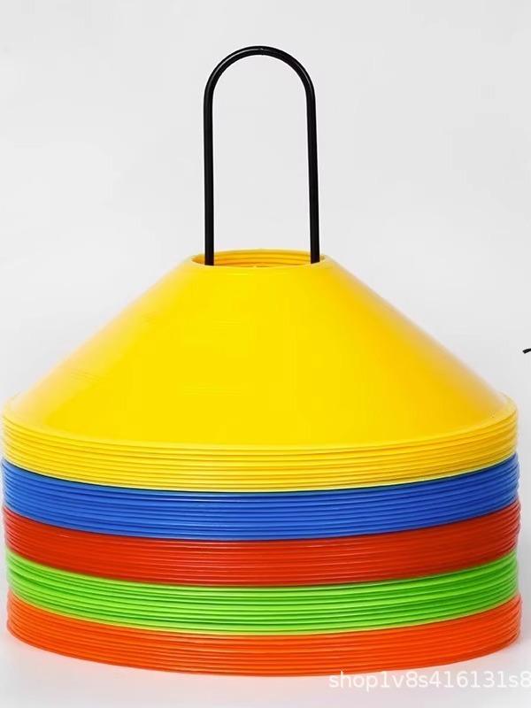 Утолщенные тренировочные конусы для футбола с круглыми отверстиями
