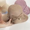 Breathable Big Brim Knit Sun Hats Big Brim Sun Hats Foldable Sunscreen Cap  Summer