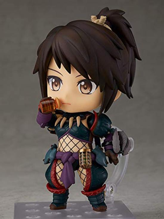 Nendoroid Monster Hunter Iceborne Hunter Nargacuga Alpha DX ABS PVC Painted Movable Figure World Ver. Non-Scale &