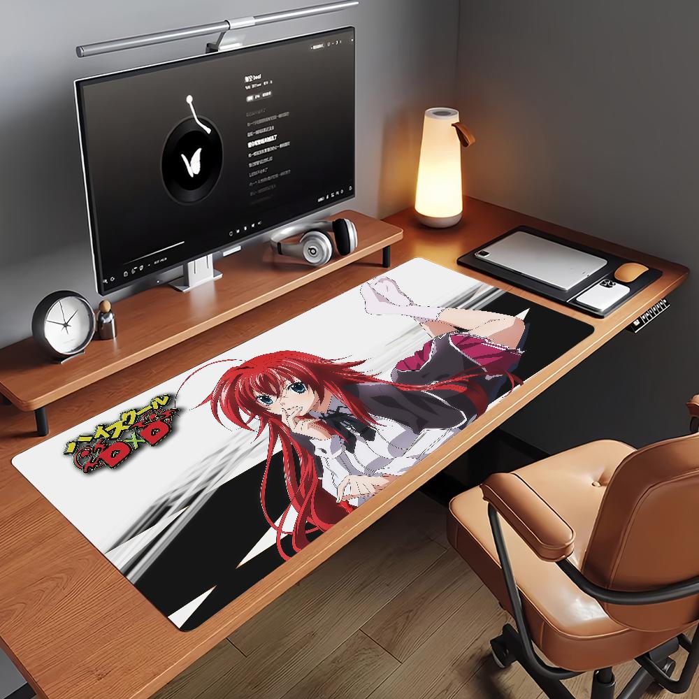 High School DxD Риас Гремори Коврик для мыши Компьютер Ноутбук Резиновый Нескользящий Коврик для мыши Коврик для мыши Игроки Декор Настольный коврик