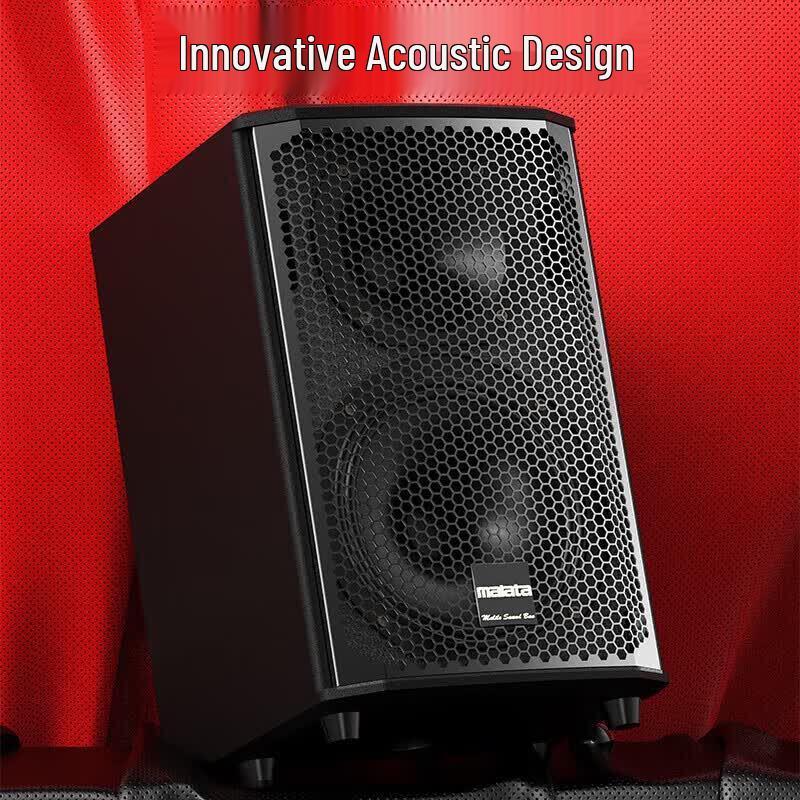 Malata M+9790 Portable Karaoke Speaker with Sound Card (CN version)
