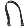 Mainboard 9pin Usb 2.0 Male To Female Extension Cable 30cm, 2 Pack